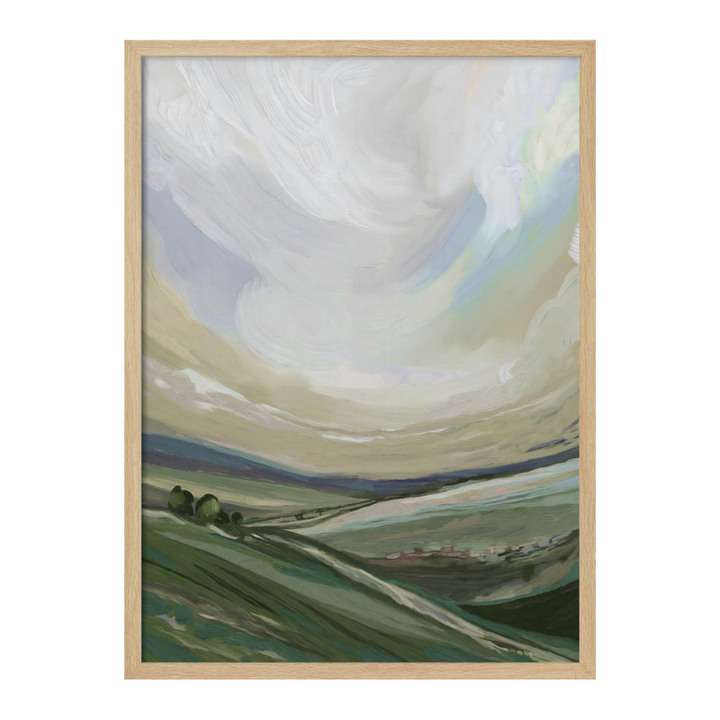 Cuadro "Serene Rolling Hills"