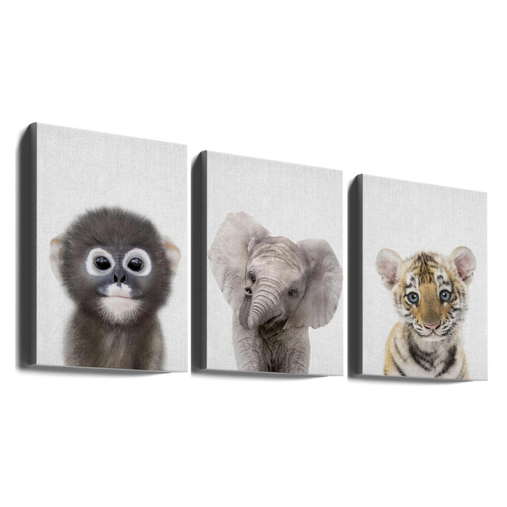 Set de cuadros "Wild Little Friends"