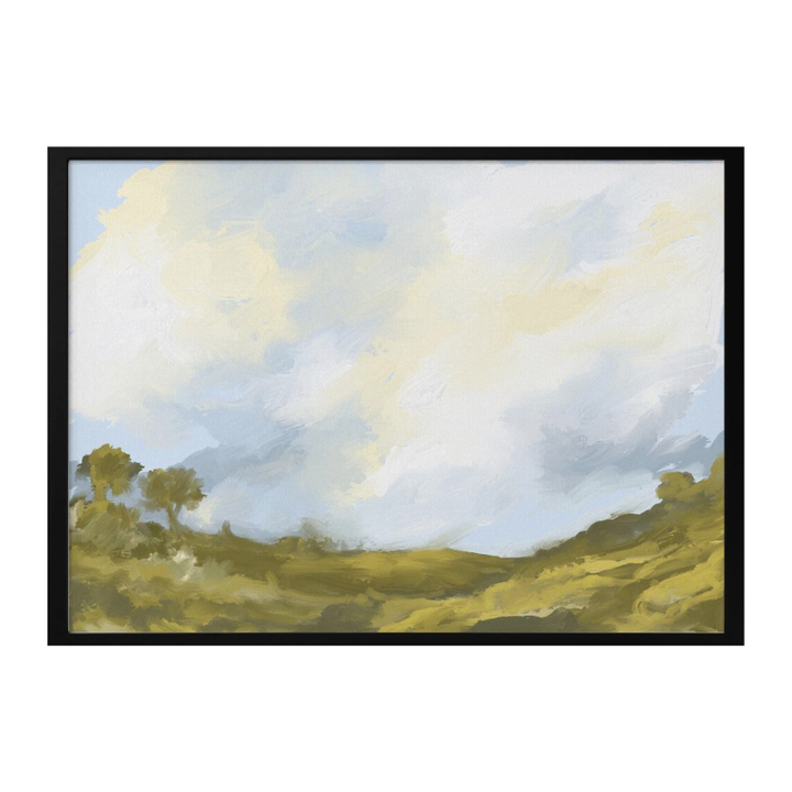 Cuadro "Rolling Fields Cloudscape"