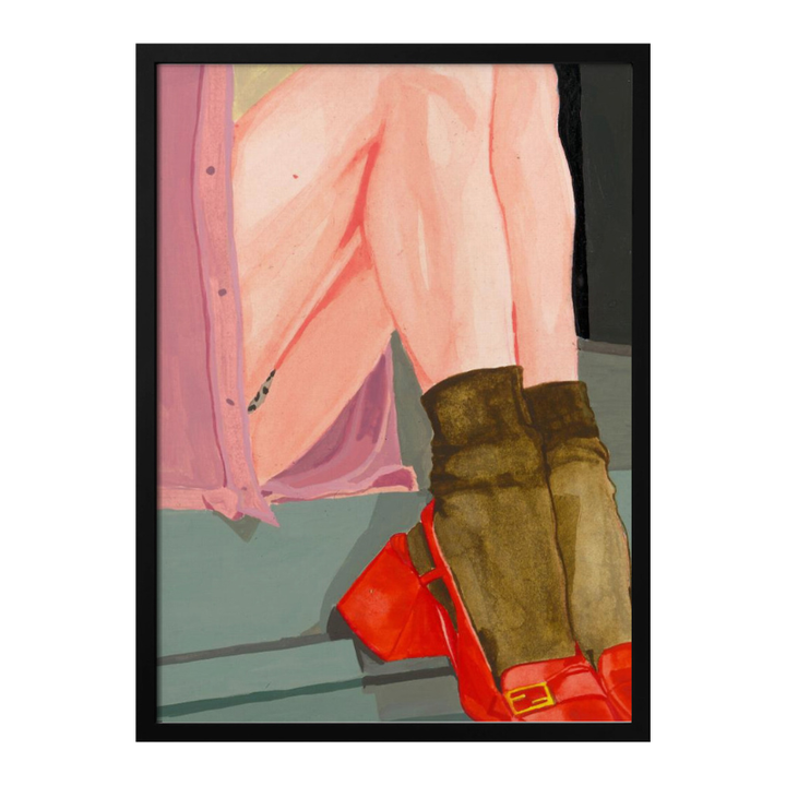 Cuadro "Colorful Legs Red Shoes"