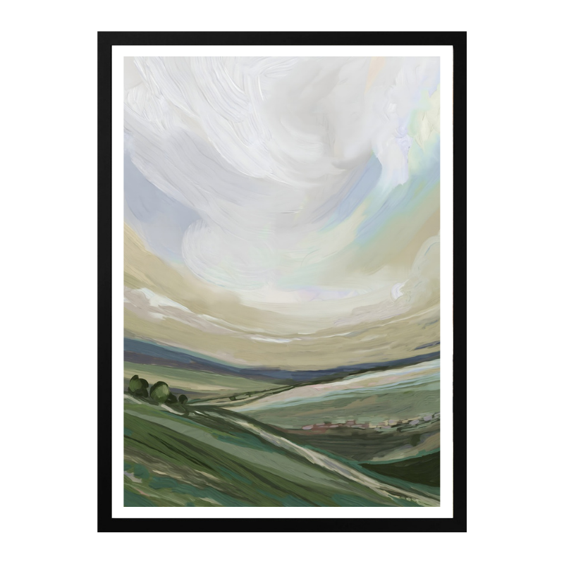Cuadro "Serene Rolling Hills"