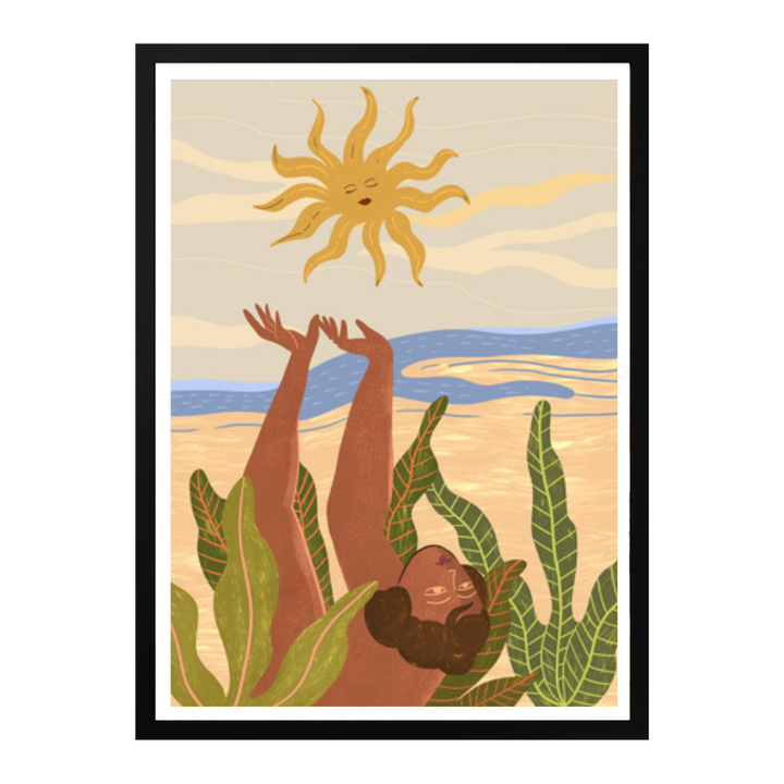 Sun Worship Art Print