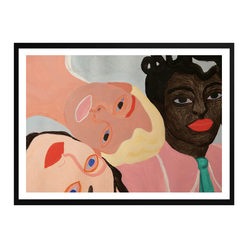 Cuadro "Three Diverse Faces"