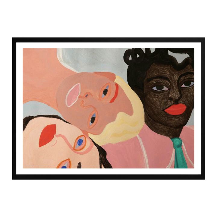 Cuadro "Three Diverse Faces"
