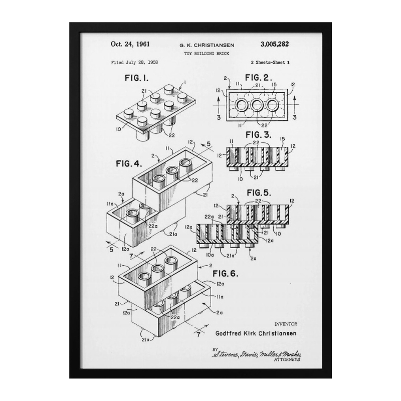 Lego NAo1 Art Print