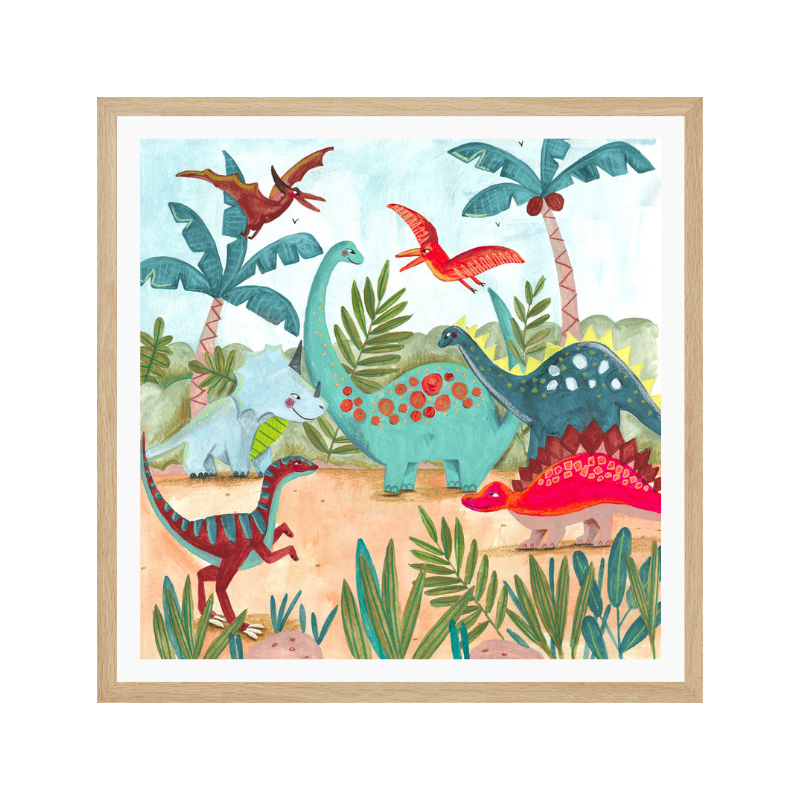 Cuadro "Dinosaurus"