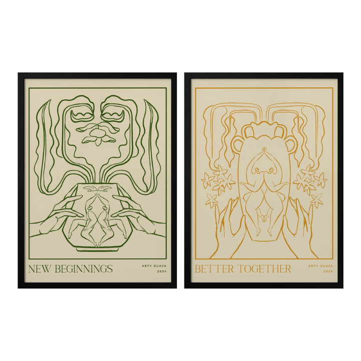 Set "Roots and Renewal" Art Prints