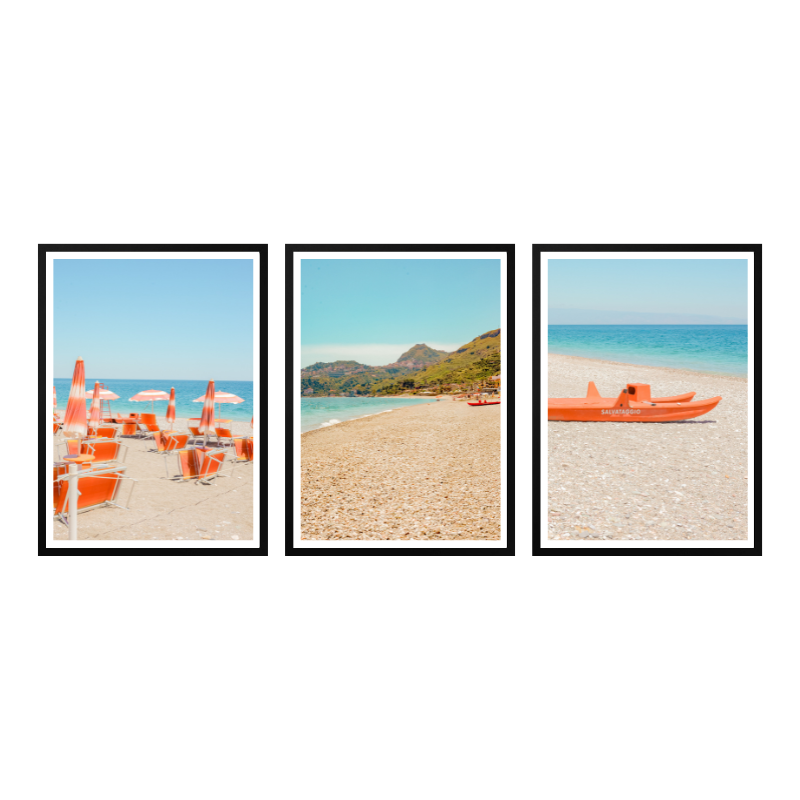 Set de cuadros "Letojanni"