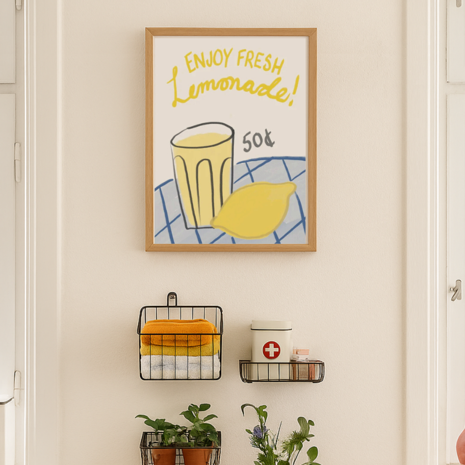 Cuadro "Fresh Lemonade"