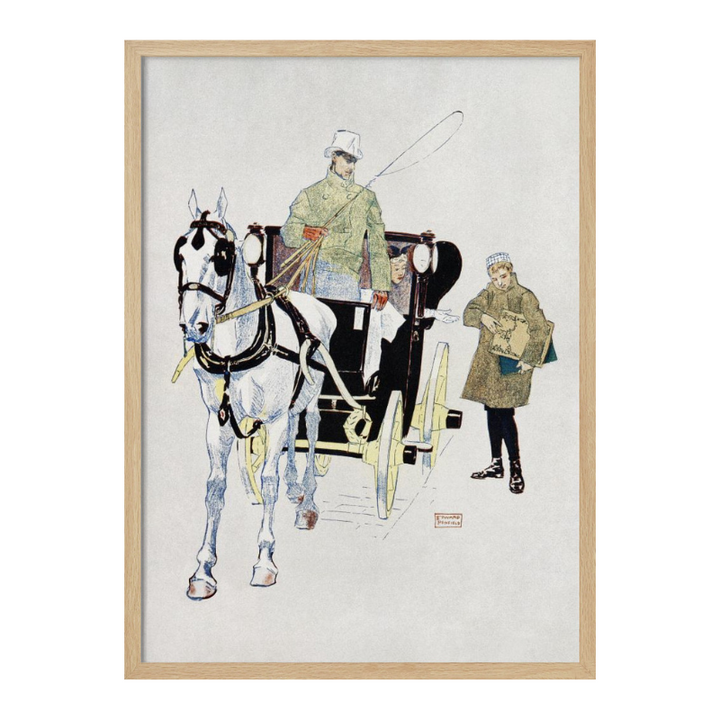 Vintage Carriage Art Print