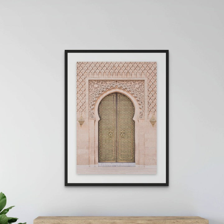 Boho Door Art Print