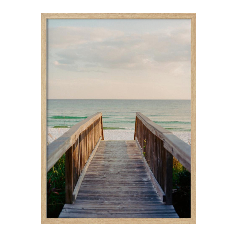 Pastel Ocean Sunset VIII Art Print