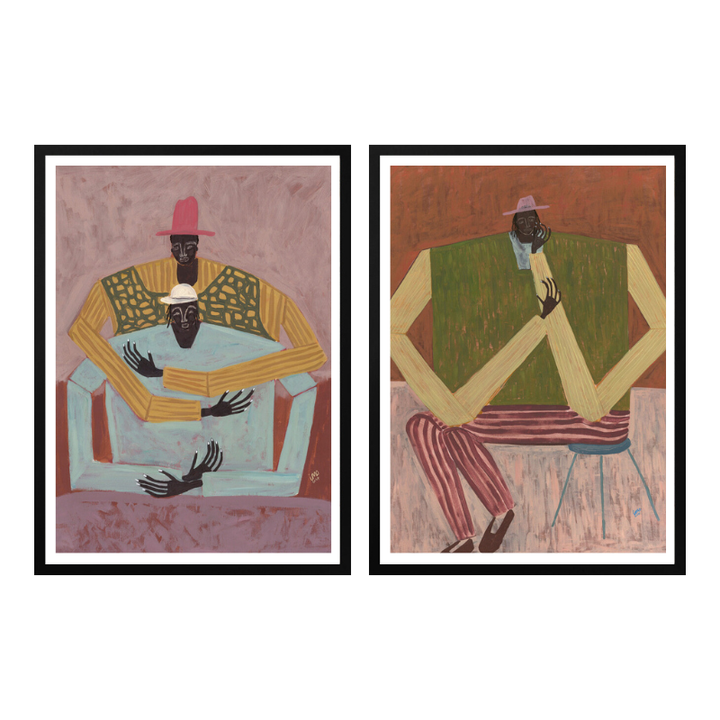 Set de cuadros "Quiet Bond"