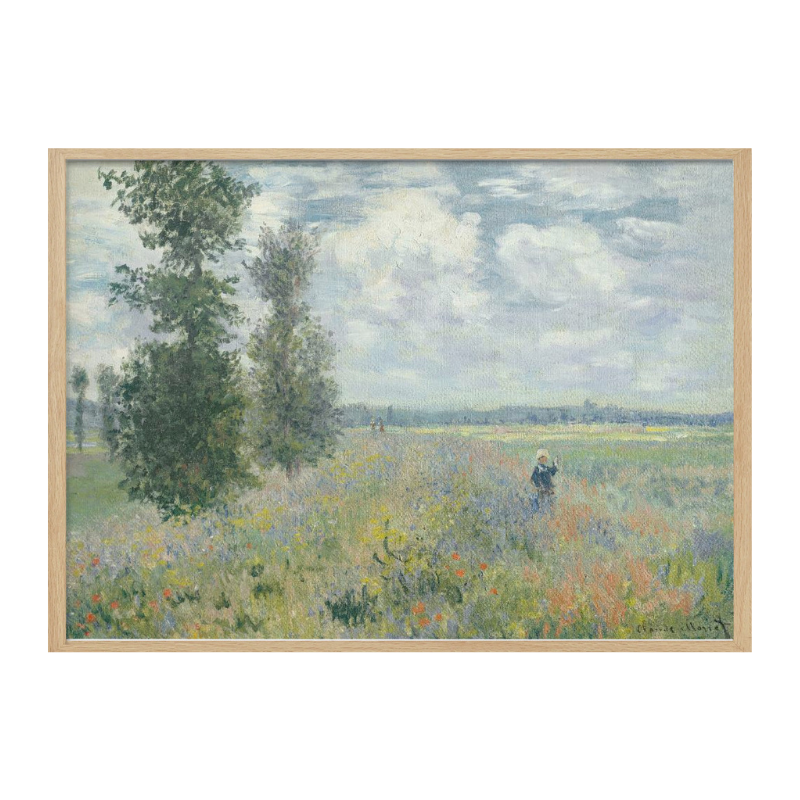 Cuadro "Poppy Fields Near Argenteuil (1875)"