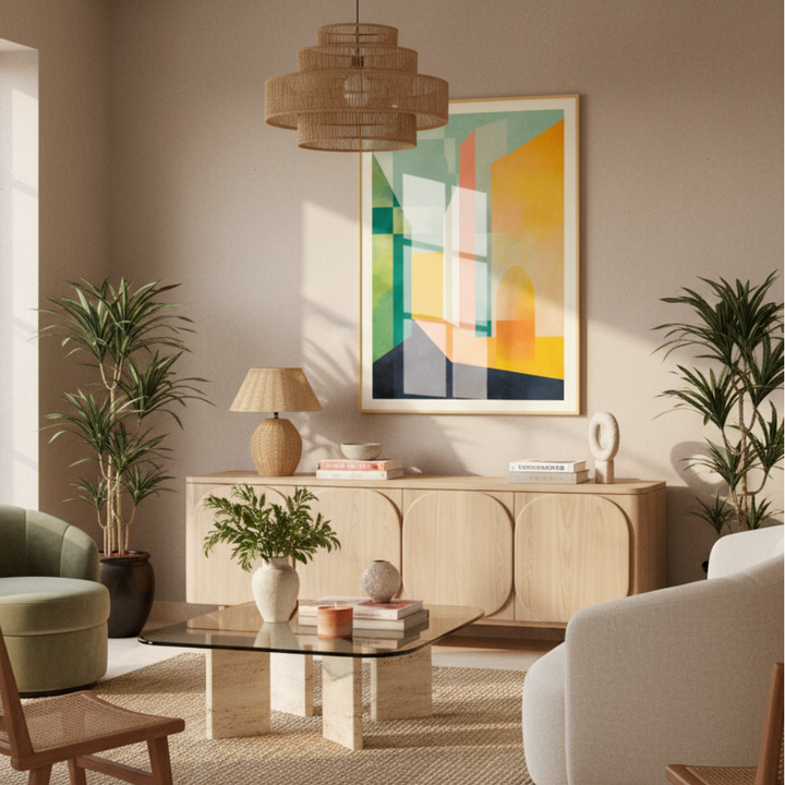 Cuadro "Spaces 3 Town"