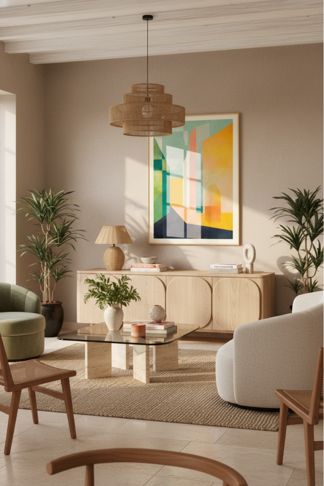 Cuadro "Spaces 3 Town"