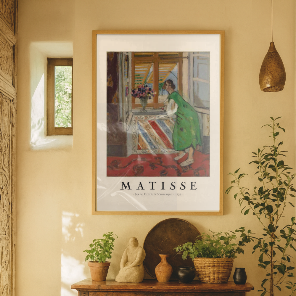 Cuadro "Jeune Fille a La Mauresque 1939"