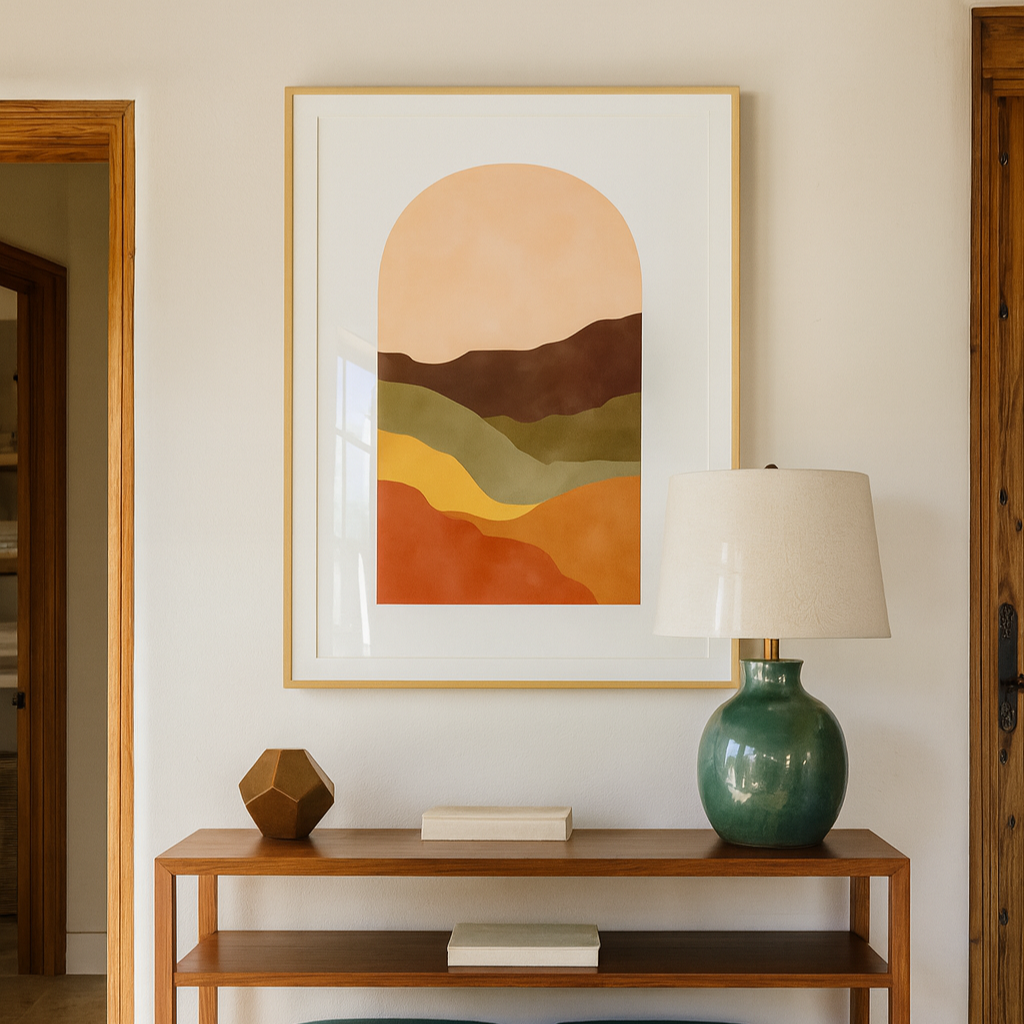 Cuadro "Nature in the window"