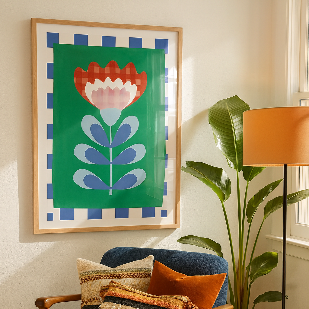 Cuadro "Single flower"