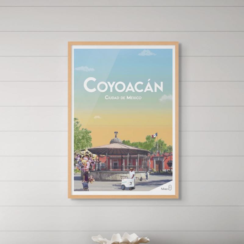 Coyocán Art Print