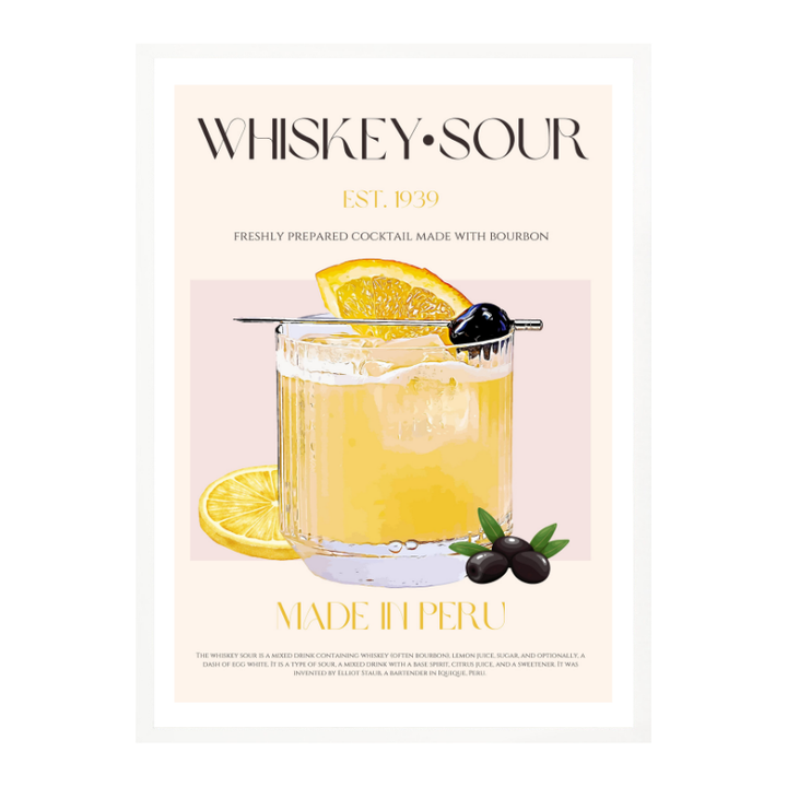 Cuadro "Peruvian Whiskey Bliss"