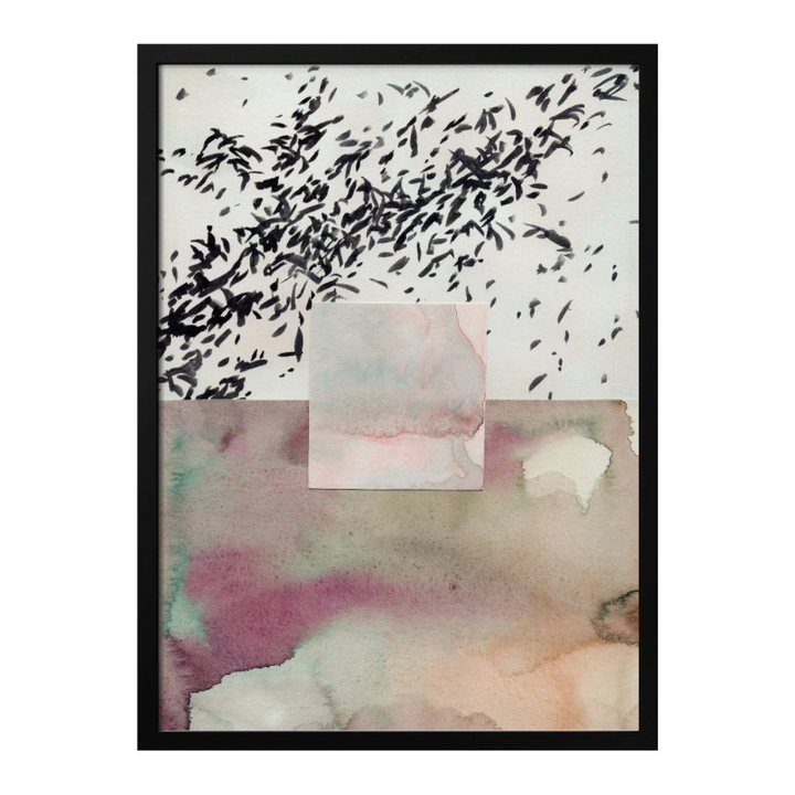 Watercolor abstract composition 7 Art Print