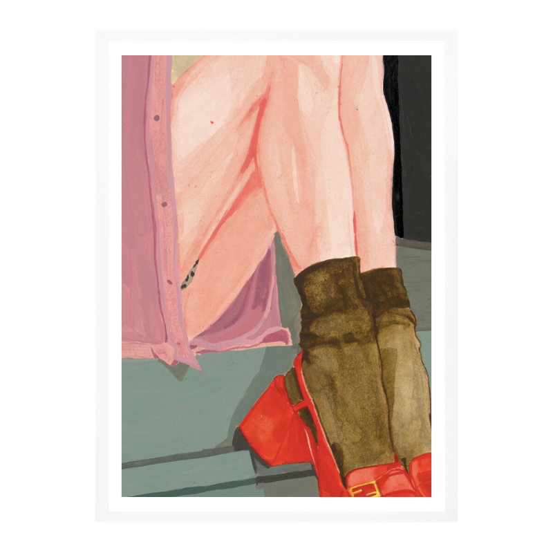 Cuadro "Colorful Legs Red Shoes"