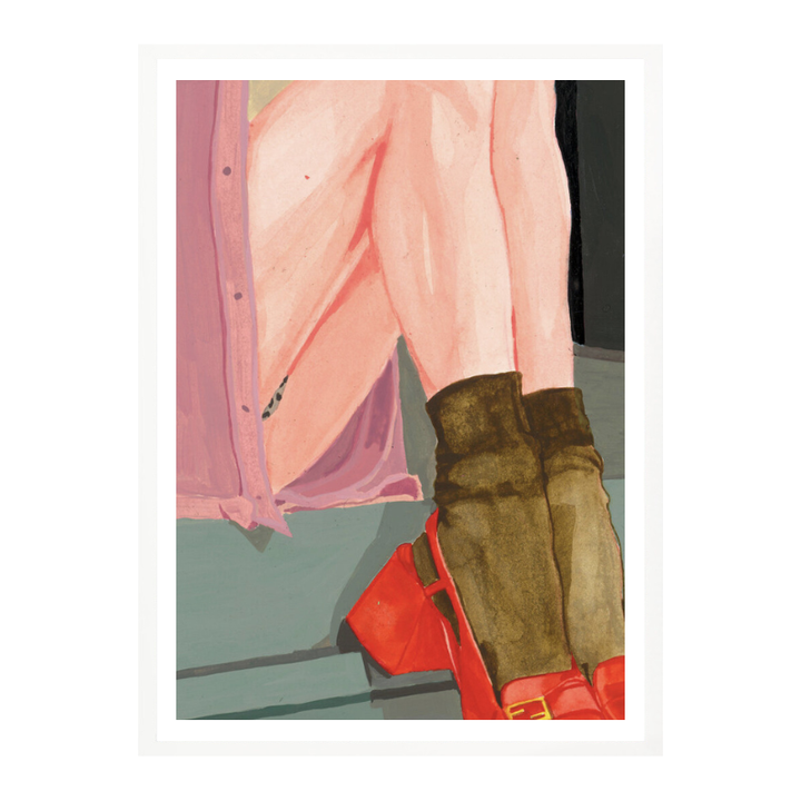 Cuadro "Colorful Legs Red Shoes"