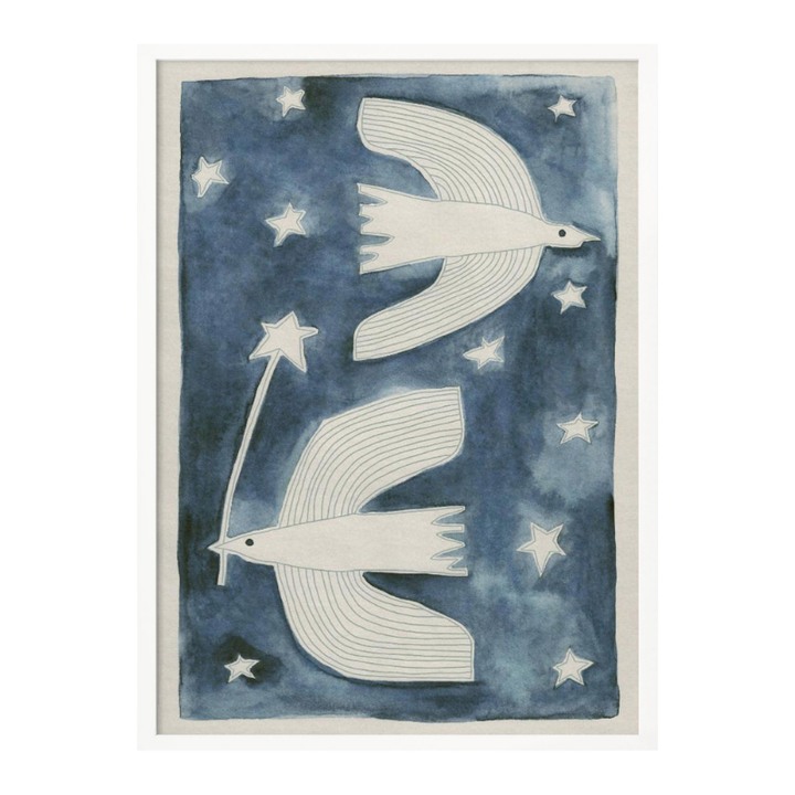 Celestial Birds Art Print