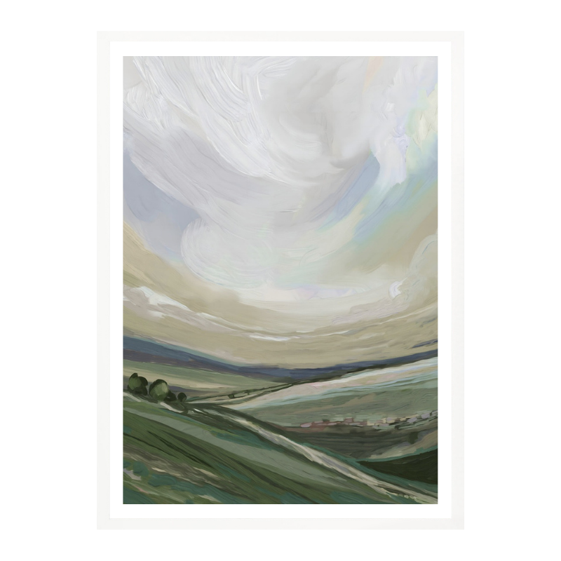 Cuadro "Serene Rolling Hills"