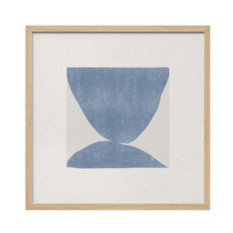 Cuadro "Blue Symmetry"