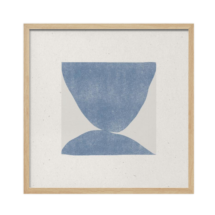 Cuadro "Blue Symmetry"