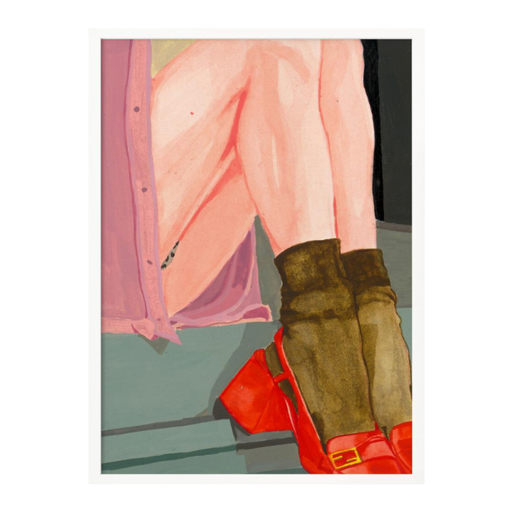 Cuadro "Colorful Legs Red Shoes"