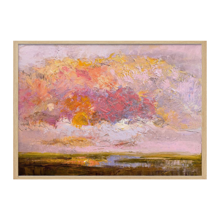 Cuadro "Vibrant Pink Horizon"