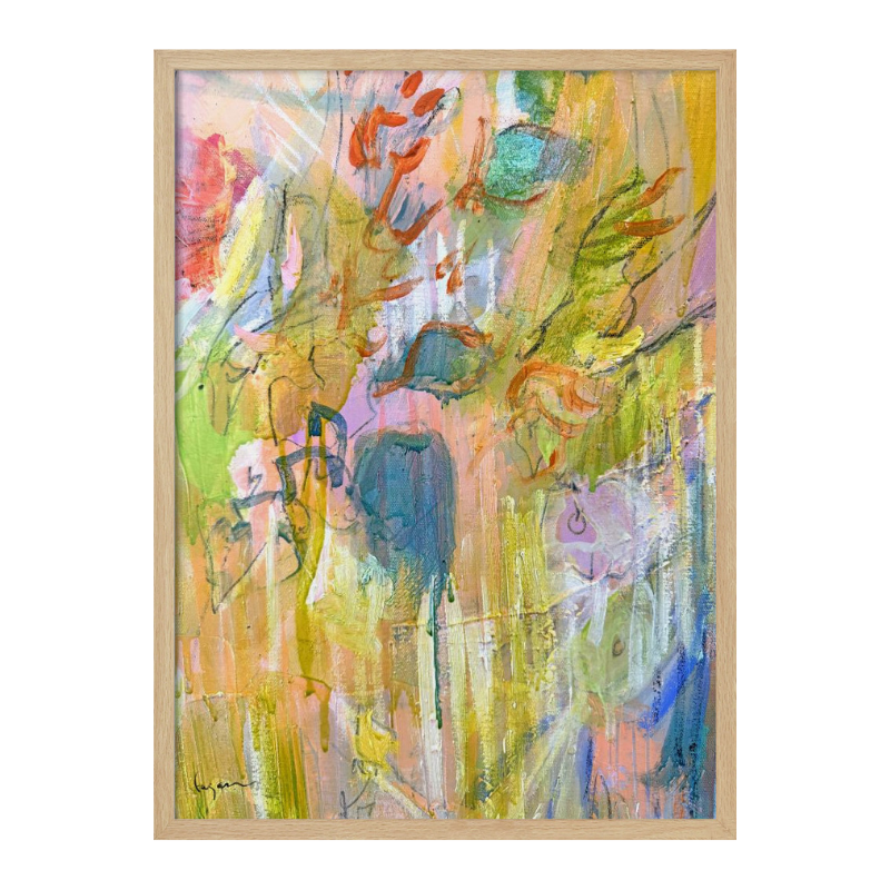 Cuadro "Magic Garden of Colour"