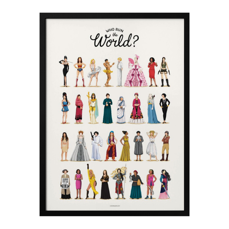 Who Run the World Art Print
