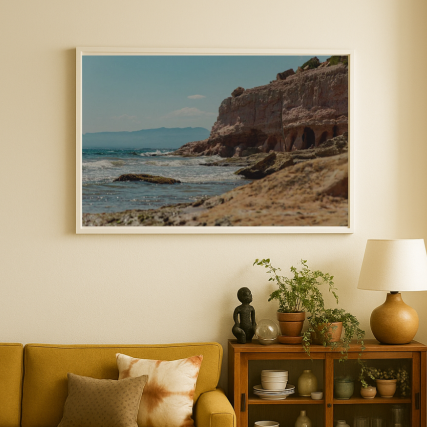 Cuadro "Las rocas y el viento"