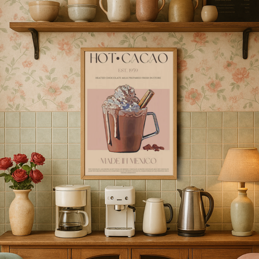 Cuadro "A Mug of Creamy Hot Cacao"