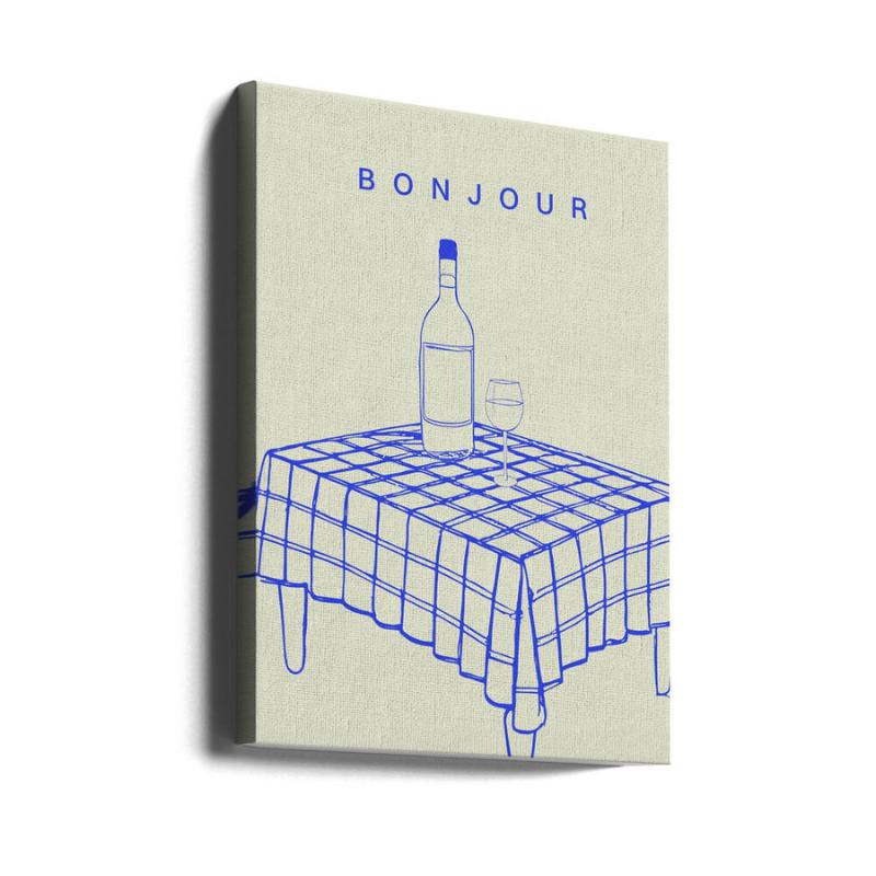 Cuadro "Bonjour"