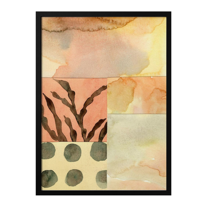 Watercolor abstract composition 9 Art Print