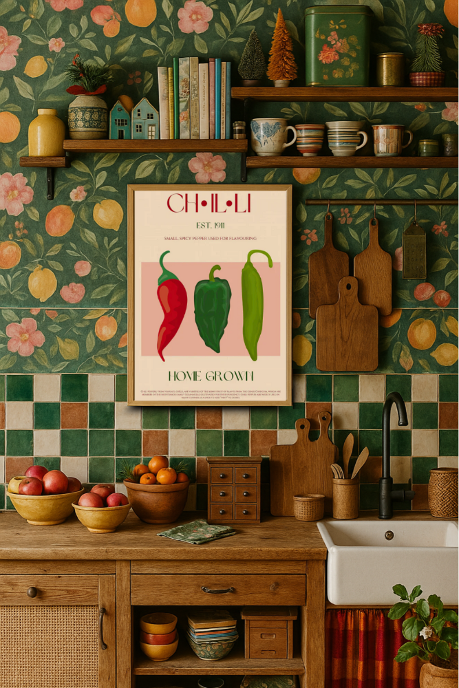 Cuadro "Spicy Trio Display"