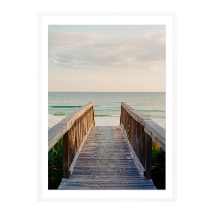 Pastel Ocean Sunset VIII Art Print