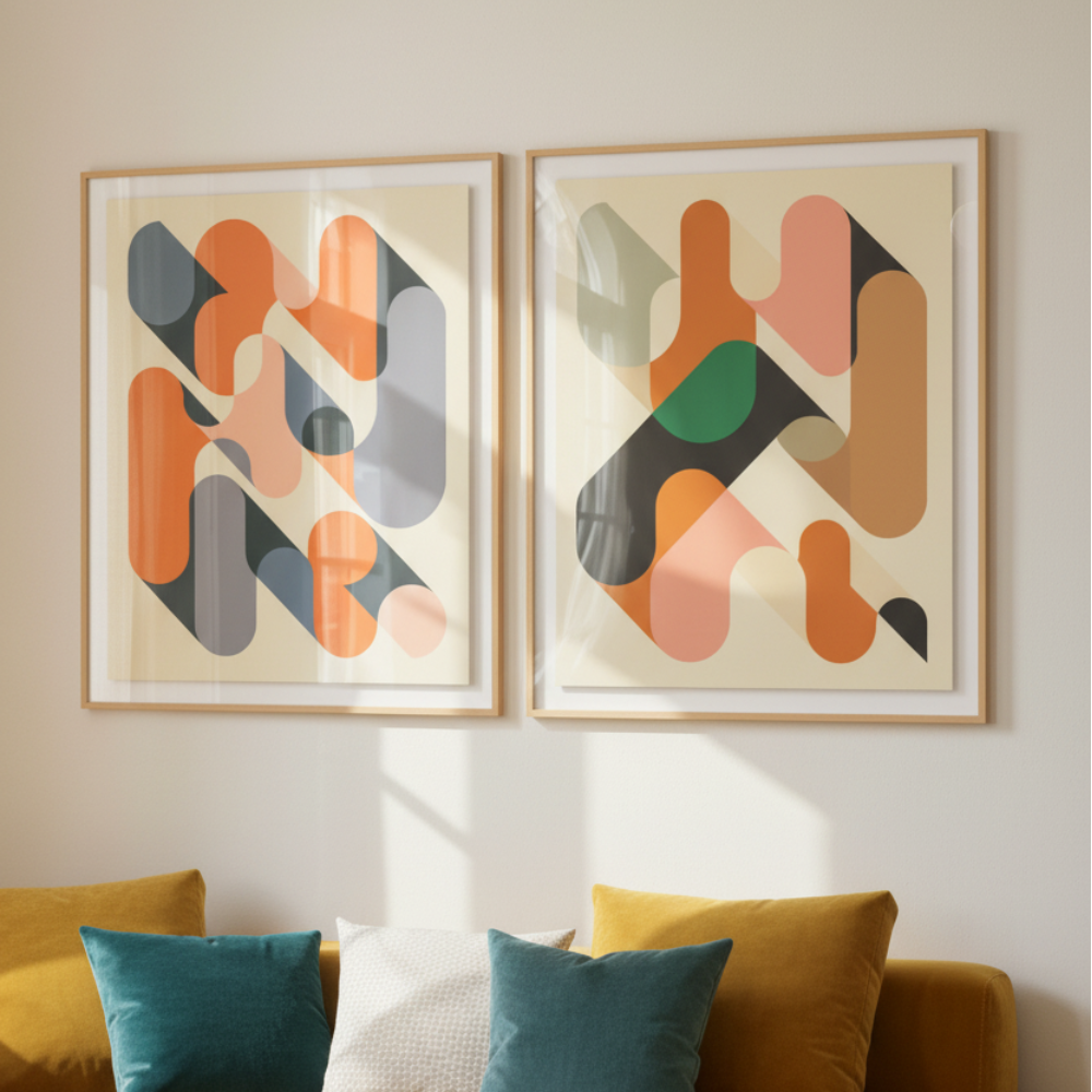 Cuadro "Geometrics 2"