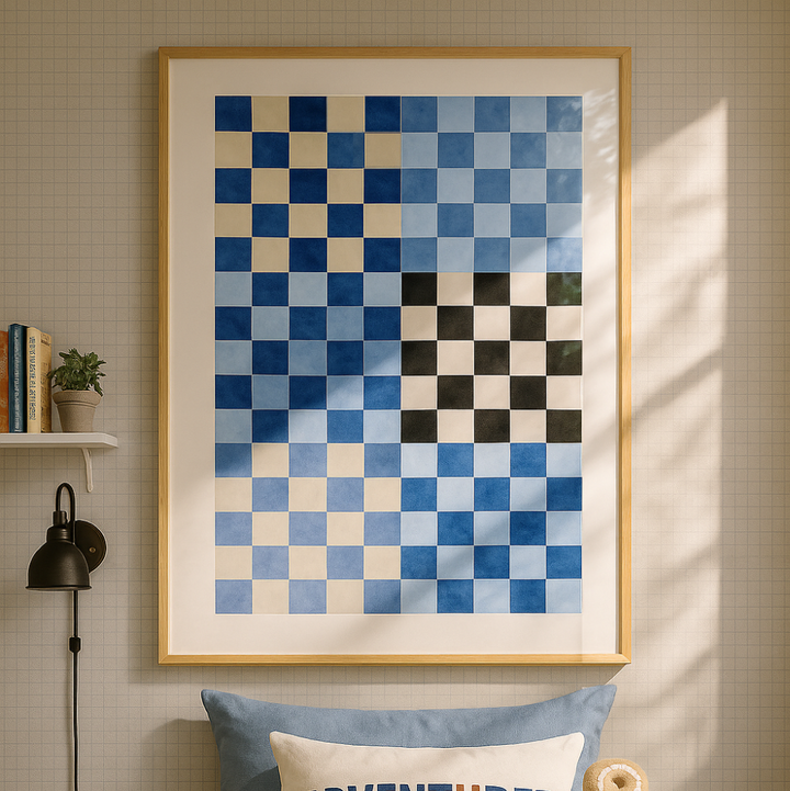 Cuadro "Blue board"