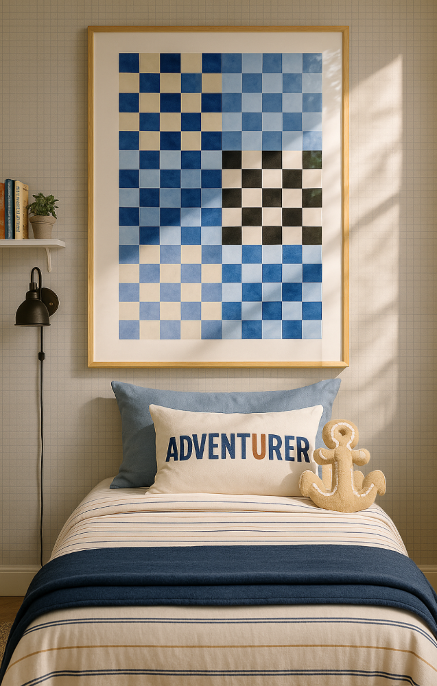 Cuadro "Blue board"