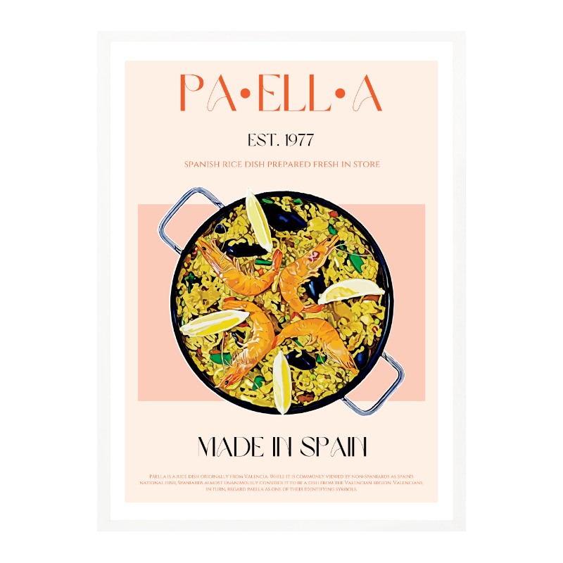 Cuadro "Paella Perfection"