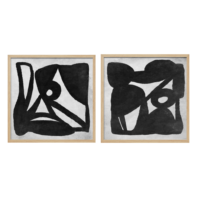 Set de cuadros "Abstract Melody"