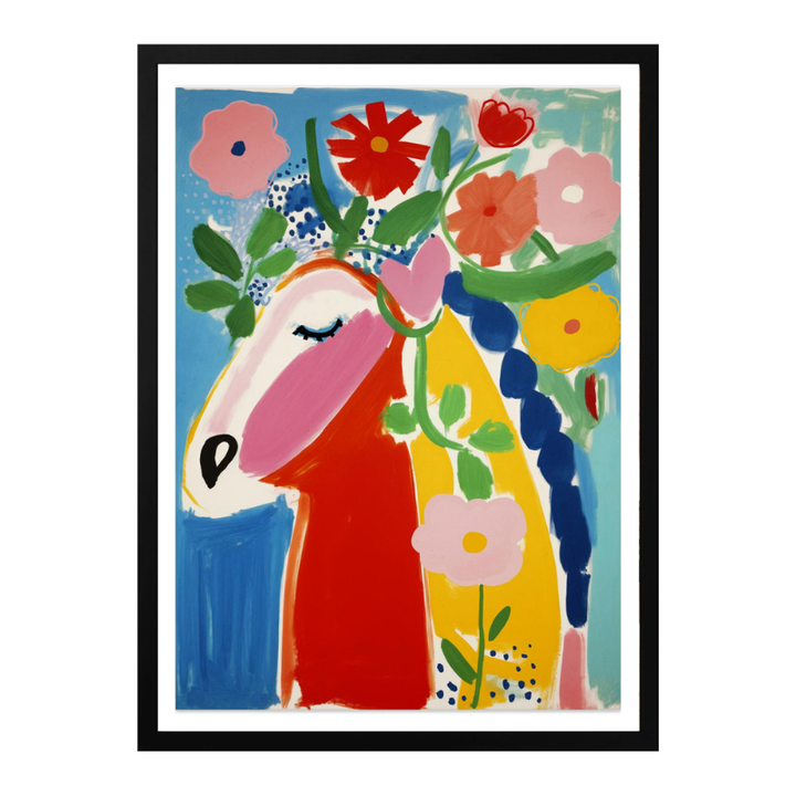 Cuadro "Floral Dreamhorse"