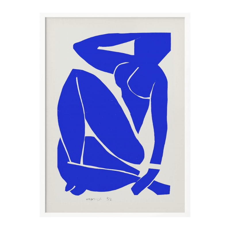Cuadro "Nudo Blu III 1952"