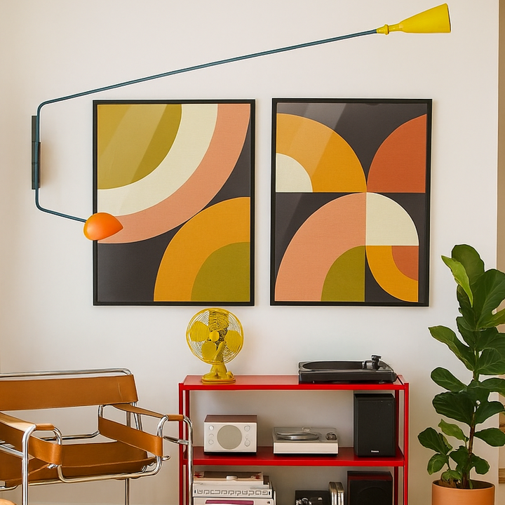 Cuadro "Geo Shapes Fall 21 Rounded"
